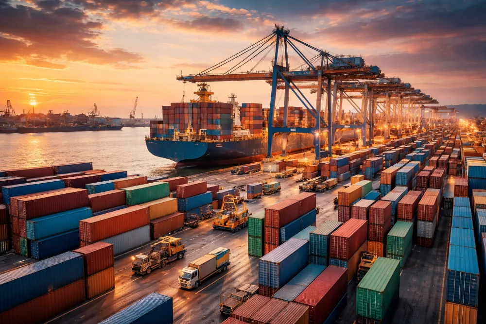 Internationaler Containerversand von Tür zu Tür Internationaler Containerversand von Tür zu Tür